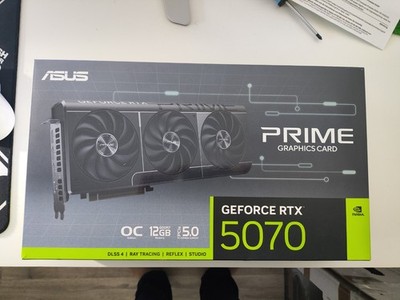 ASUS GeForce RTX 5070 Prime OC OVP + Rechnung 