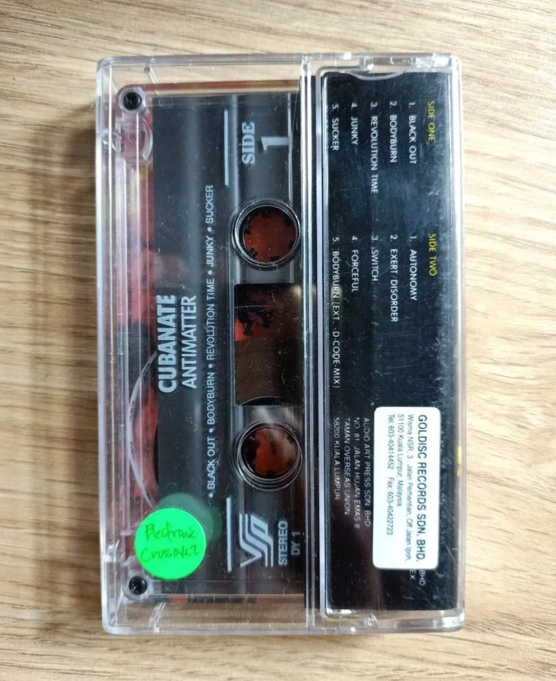 Cubanate : Antimatter ( Cassette Tape ) - Image 2 of 4