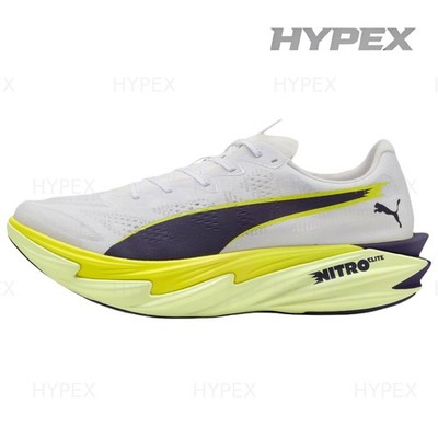 PUMA Deviate Nitro 4 Running Shoes Men's White  312127-06 New Size