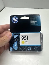HP 951 Yellow Ink Cartridge CN052AN Genuine OEM Sealed Retail Box