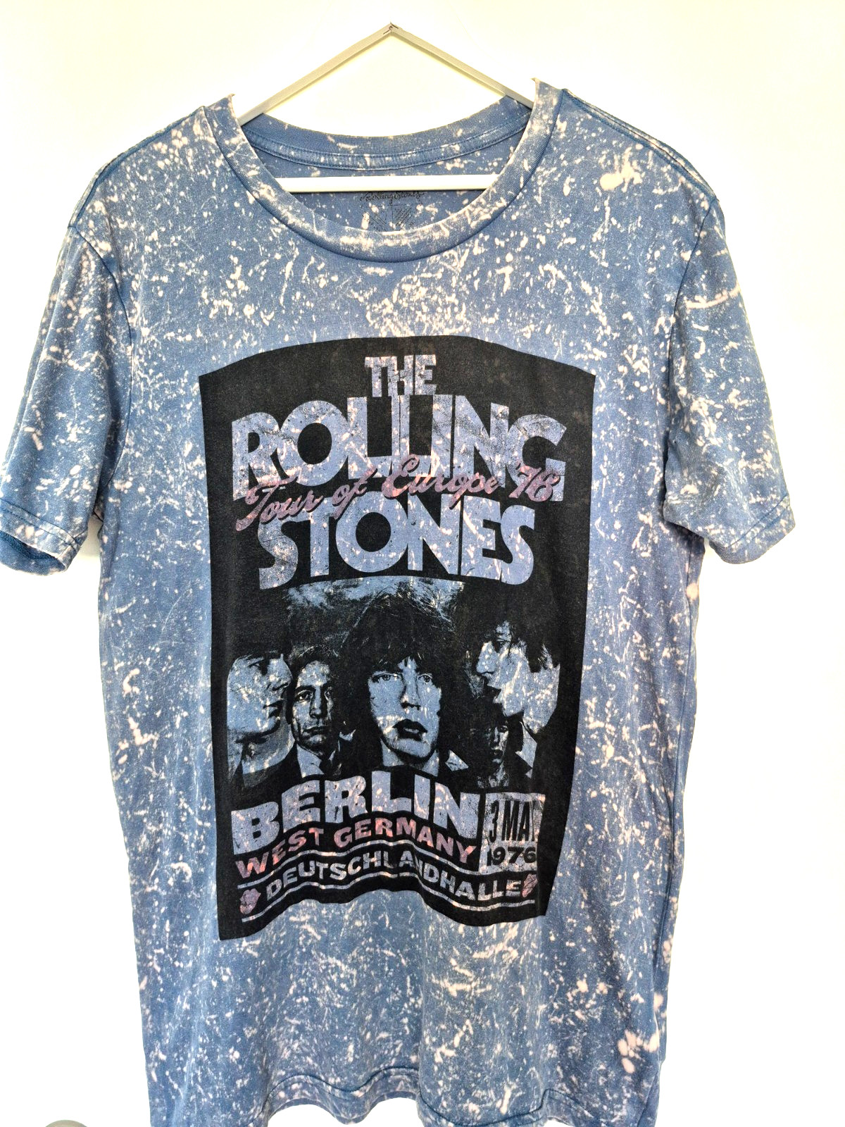 Rolling Stones T-Shirt Eleven Paris Mick Jagger Vintage Mens Shirt Womens Shirt