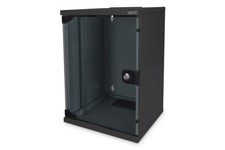 ARMADIO RACK 10" 9 UNITA' IN ACCIAIO COLORE NERO