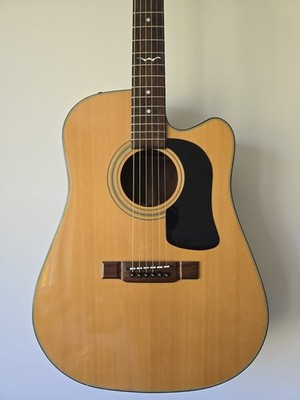 Vintage Washburn D-12CE/N 1986 MIJ Japan Electronics - Grover - MINT