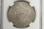 NobleSpirit Valuable 1884 S Morgan Silver Dollar NGC AU Details Obv Scratched