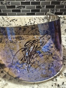 Kyle Busch Autographed Signed Impact Racing Visor