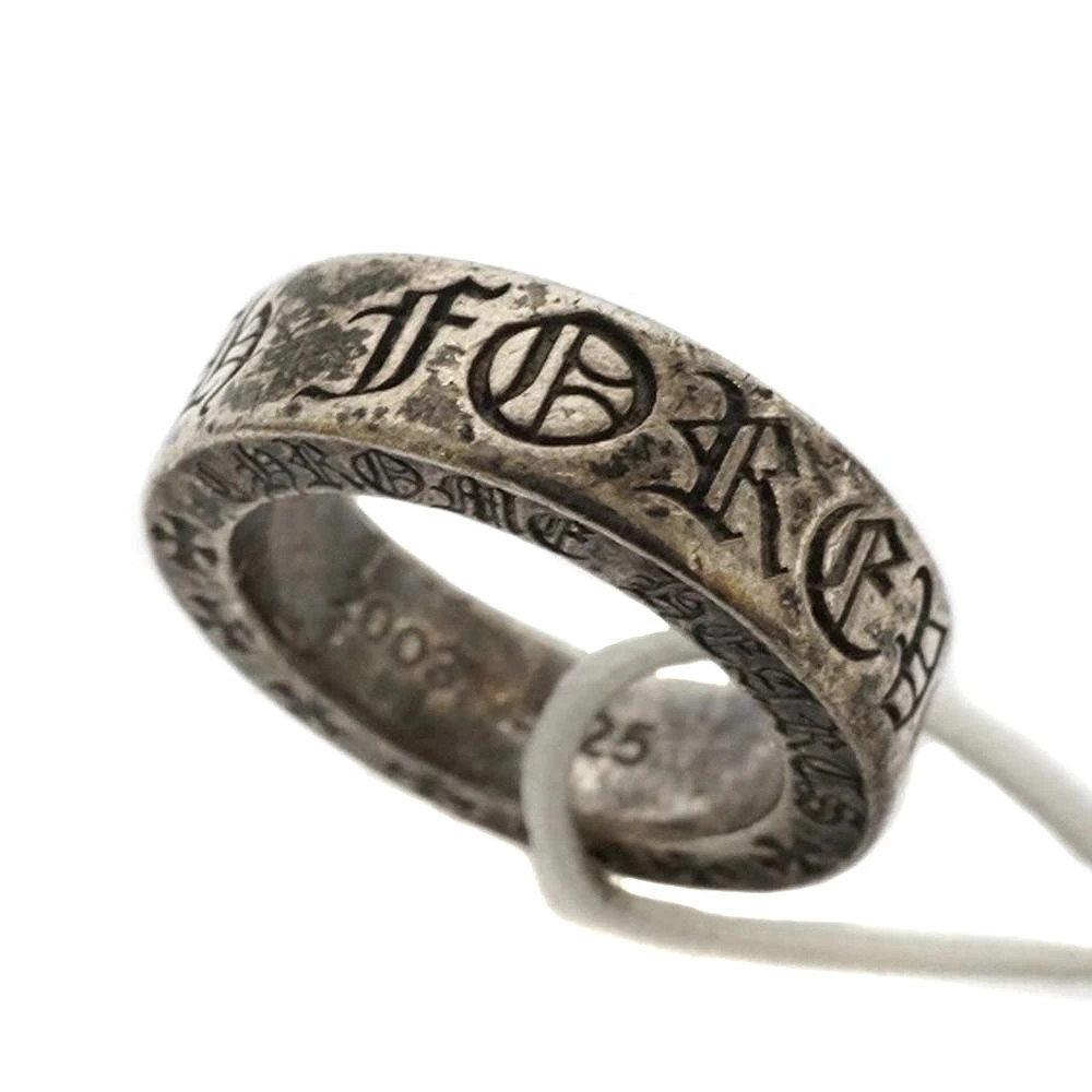 CHROME HEARTS Spacer Forever Ring Silver 6mm SV925 Au… - Gem