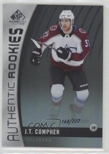 2017-18 SP Game Used Authentic Rookies Rainbow 168/222 JT Compher #179 7l6