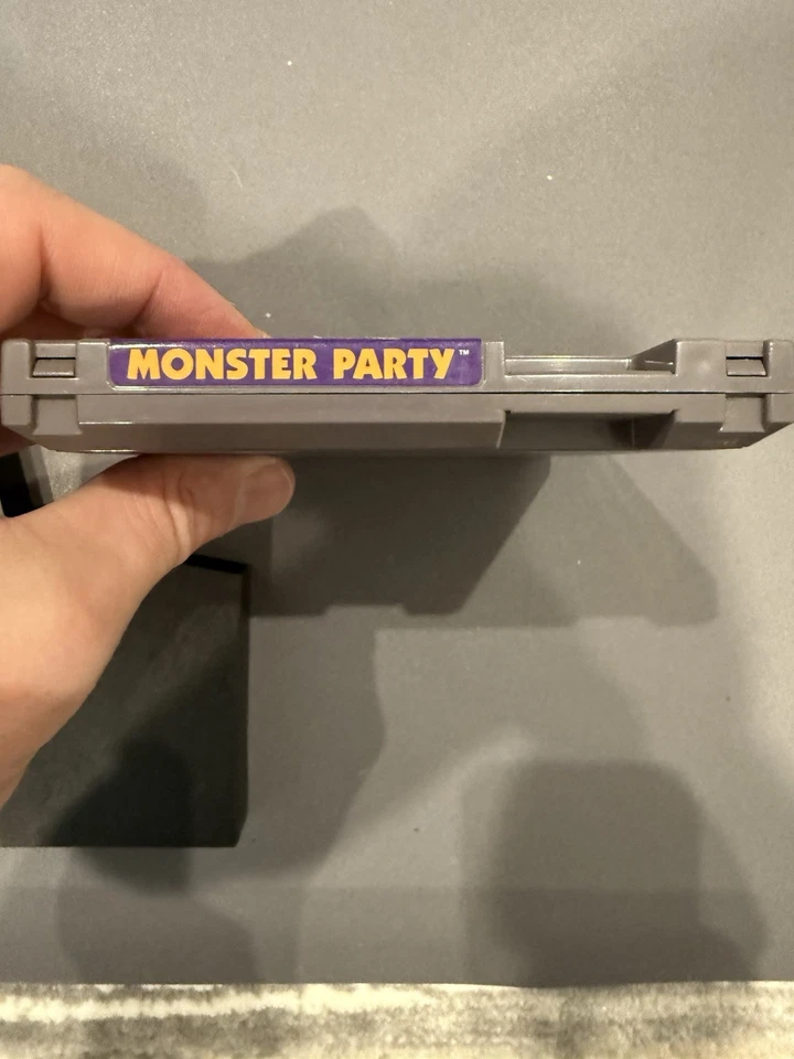 Nintendo NES Monster Party Cart with Sleeve Tested And Working - Image 3 of 4