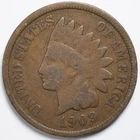 1909 Indian Head Penny Cent Good (G)