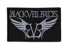 Black Veil Brides Patch | American Glam Heavy Gothic Metal Metalcore Band Logo
