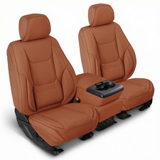 For Gmc Sierra 2500hd 2015-2026 Coverland Seat Covers - Custom-fit Leather