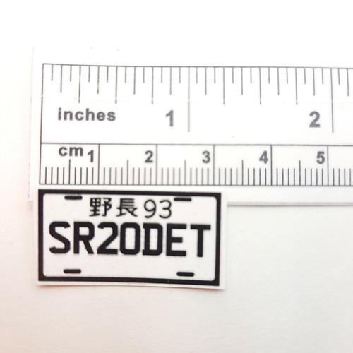 RC 1/10 License Plate Scale Sticker Decal Drift Car Onroad Body Licence Number - Picture 227 of 240