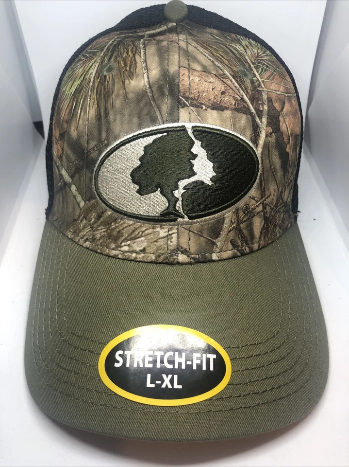 Mossy Oak Baseball Hat, Camo, L-XL, Stretch Fit, Mesh Back - Image 2 of 4