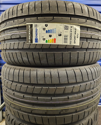2X NEW DUNLOP SPORTMAXX RT2 255/35/20 XL 97Y UHP CAR TYRES 255 35