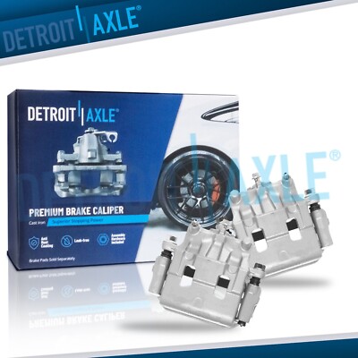 Front Brake Calipers w/ Brackets for 2007 2008 2009 2010 2011 2012 Mazda CX-7