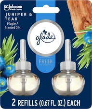 Glade Plugins Refills Air Freshener, Scented and Essential Oils for Home and Bat