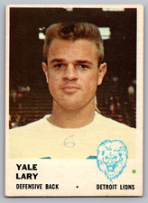 1961 FLEER #85 YALE LARY LIONS