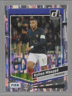 Kylian Mbappe Donruss Holo 2枚セット 2022-23 Donruss Soccer Kylian Mbappe Orange speckle #51
