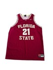 Vintage Nike Florida State Seminoles Fsu #21 College Basketball Jersey L