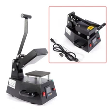 Digital Label Single Heat Press Machine Clothing LOGO Printing 0-250?? 110V 600W