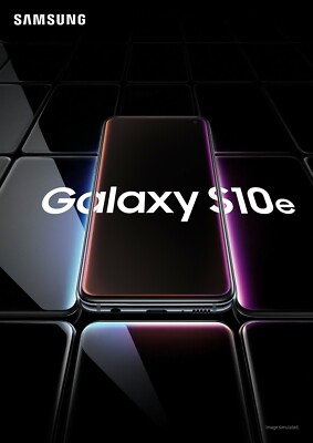 Samsung Galaxy S10e SM-G970U Original 256 GB GSM Unlocked SmartPhone Open Box A+