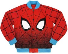 Marvel Spider-Man Boy Varsity Jacket Size 5/6