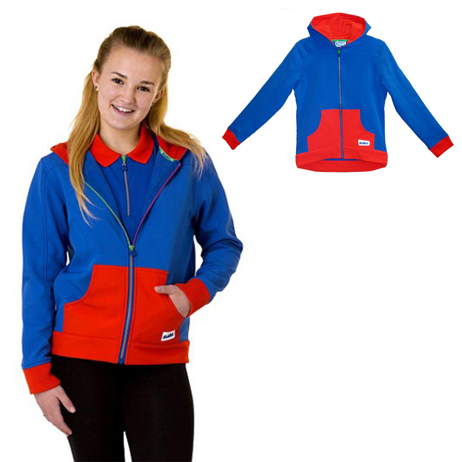 NEW GUIDE HOODED UNIFORM HOODIE JACKET OFFICIAL GIRLS CLUB KIDS FREE
