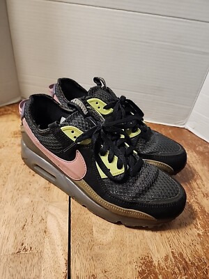 Nike Air Max Terrascape 90 Black Elemental Pink Lime DM0033-003 Mens Size 10.5