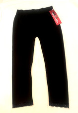 Girls Black Leggings Size (7-16)  Capri Lengt...