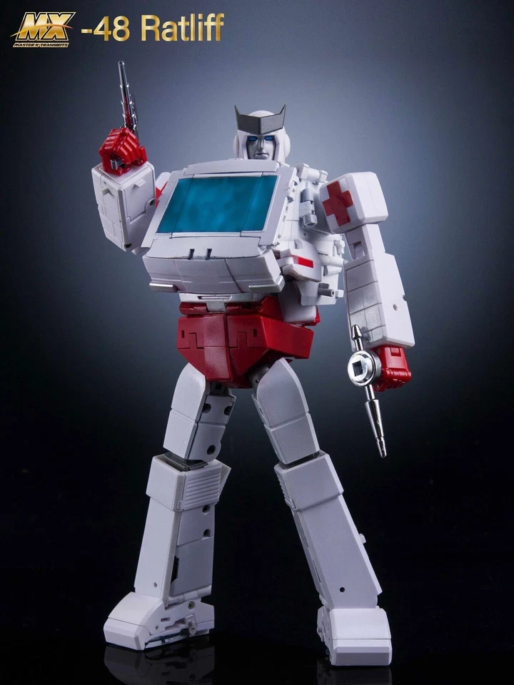 Nuevo X-Transbots MX-48 Ratliff Ratchet Transforms Figura de Acción Juguete En Stock  Foto 3 de 4