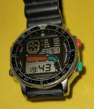 CITIZEN D060 GN-4-S WIND SURFER Vintage OROLOGIO PERFETTAMENTE FUNZIONANTE 