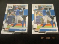 BO BICHETTE 2022 DONRUSS REG AND NICKNAME VARIATION BASE CARD #170