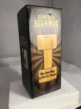 Dumbbell Beer Mug Weight 18 oz Screw Top For Filling Up 18oz Smart Planet F85