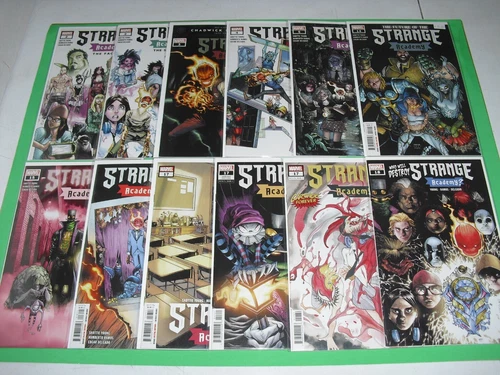 Lot 12 Strange Academy 2 3 4 5 14 15 16 17 18 + variants all NM 2020! Marvel