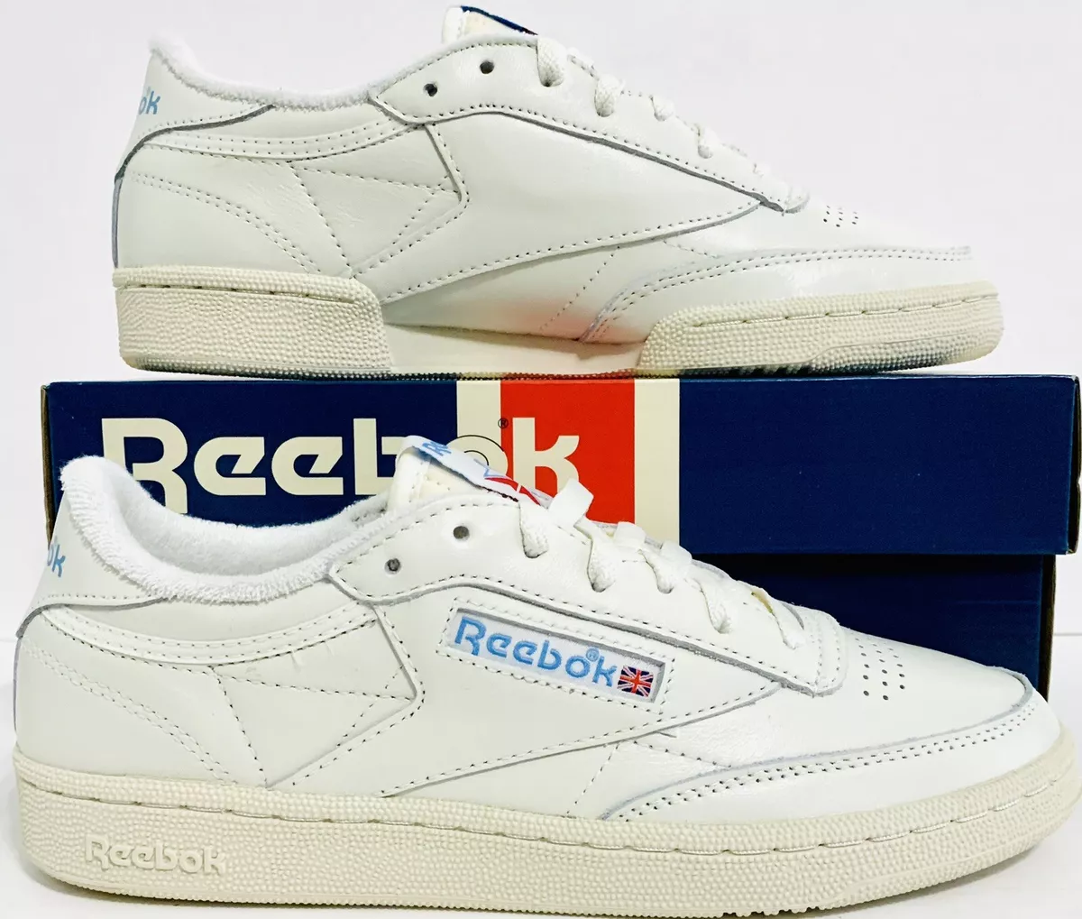 Reebok club c 85 womens blue hotsell
