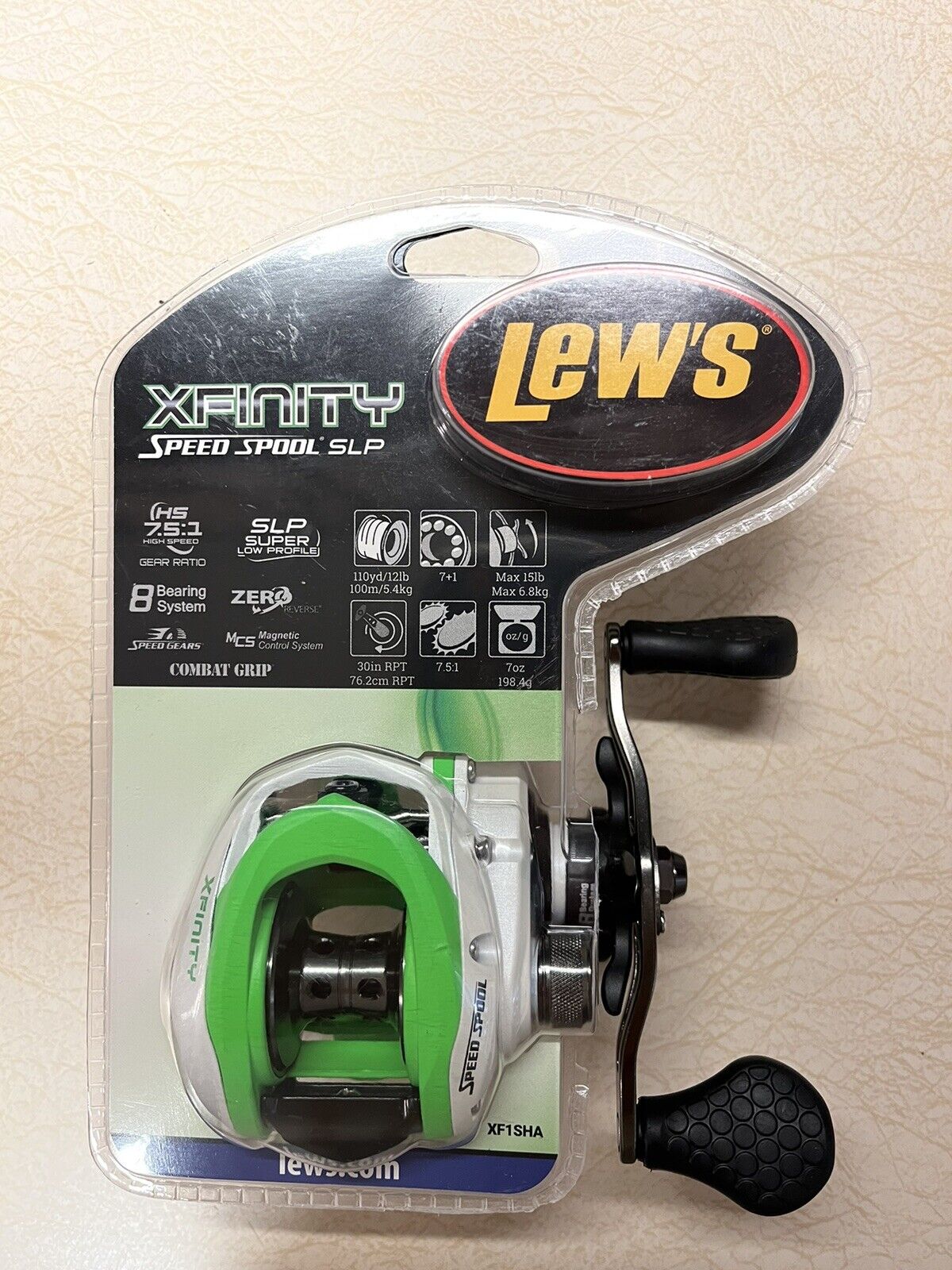NEW - Lew's Xfinity Speed Spool SLP Fishing Reel - NEW 849004023888