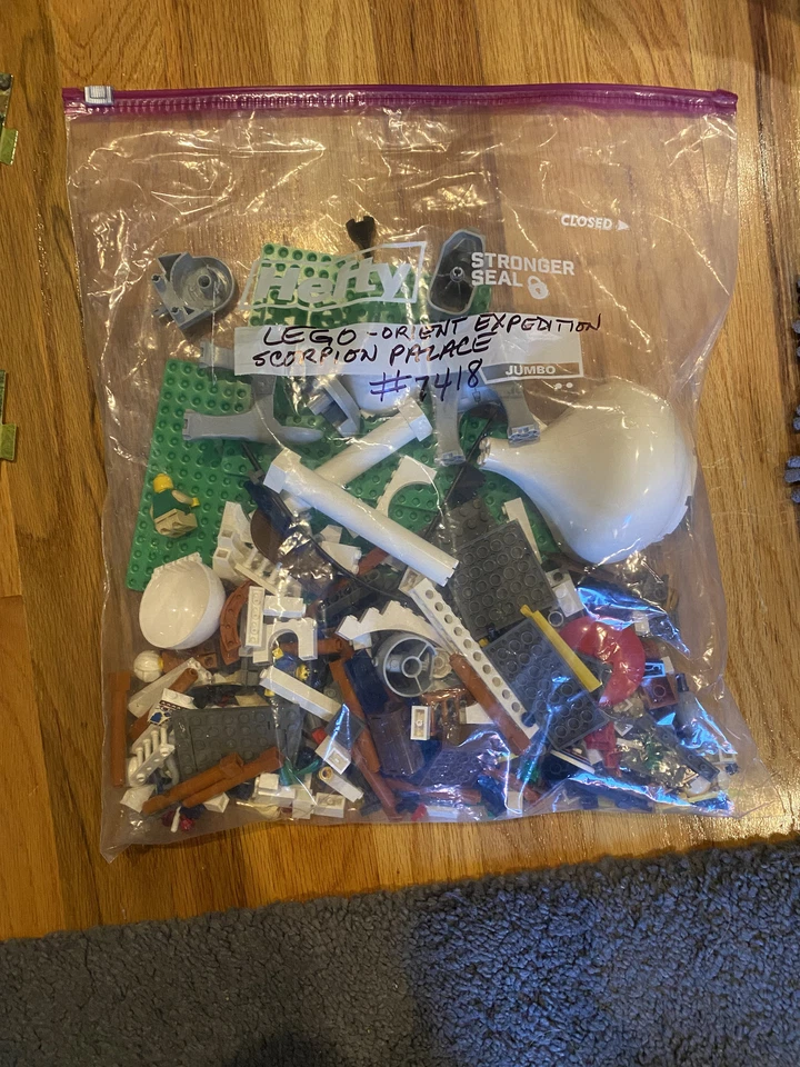 LEGO Aventureros Orient Expedition #7418 Palacio Escorpión Piezas Completas Sin Caja Foto 4 de 4