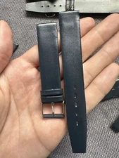 Vintage Watch Strap 18 mm Leather Nos Proper Old School V30