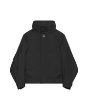 Balenciaga Upside Down Parka In Black Polyamide Fr34