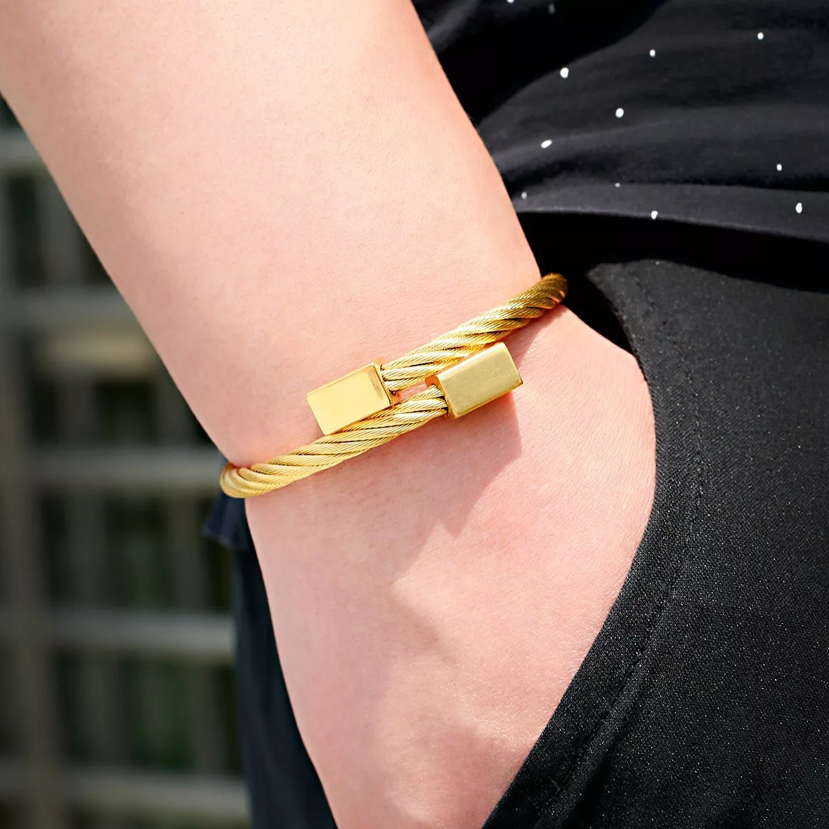 St Barths Solid 18K Gold Bracelet