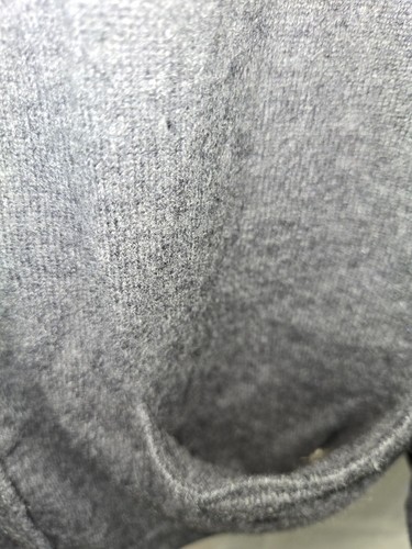 100% Cashmere Grey Women's Long Cardigan By Autumn Cashmere Sz M Retail $250+ - Picture 6 of 9