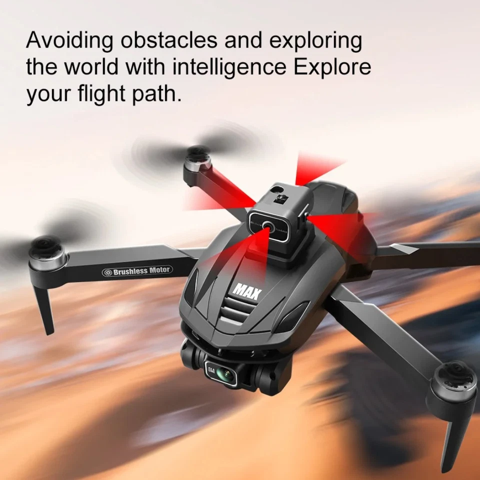 2025 V168 Pro MAX GPS Drone 8K Professional HD Camera 5G WIFI FPv5k Range - Image 4 of 4