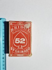 Grimaud Bridge Portrait Playing Cards French 52 Original New