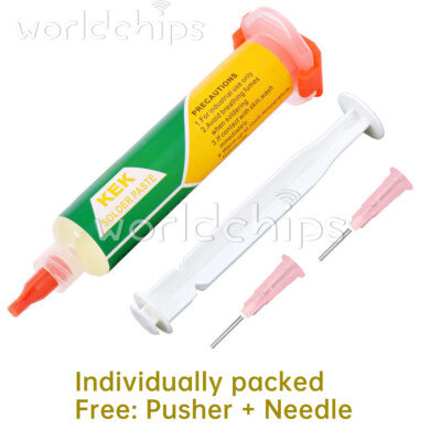 NC-559-ASM 10cc No-Clean Tacky Gel Solder Flux Low Temperature Solder Paste Flux