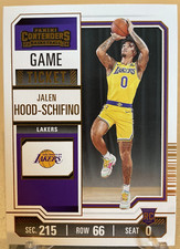2023-24 Panini Contenders Jalen Hood-Schifino Game Ticket Bronze #83 Rookie RC