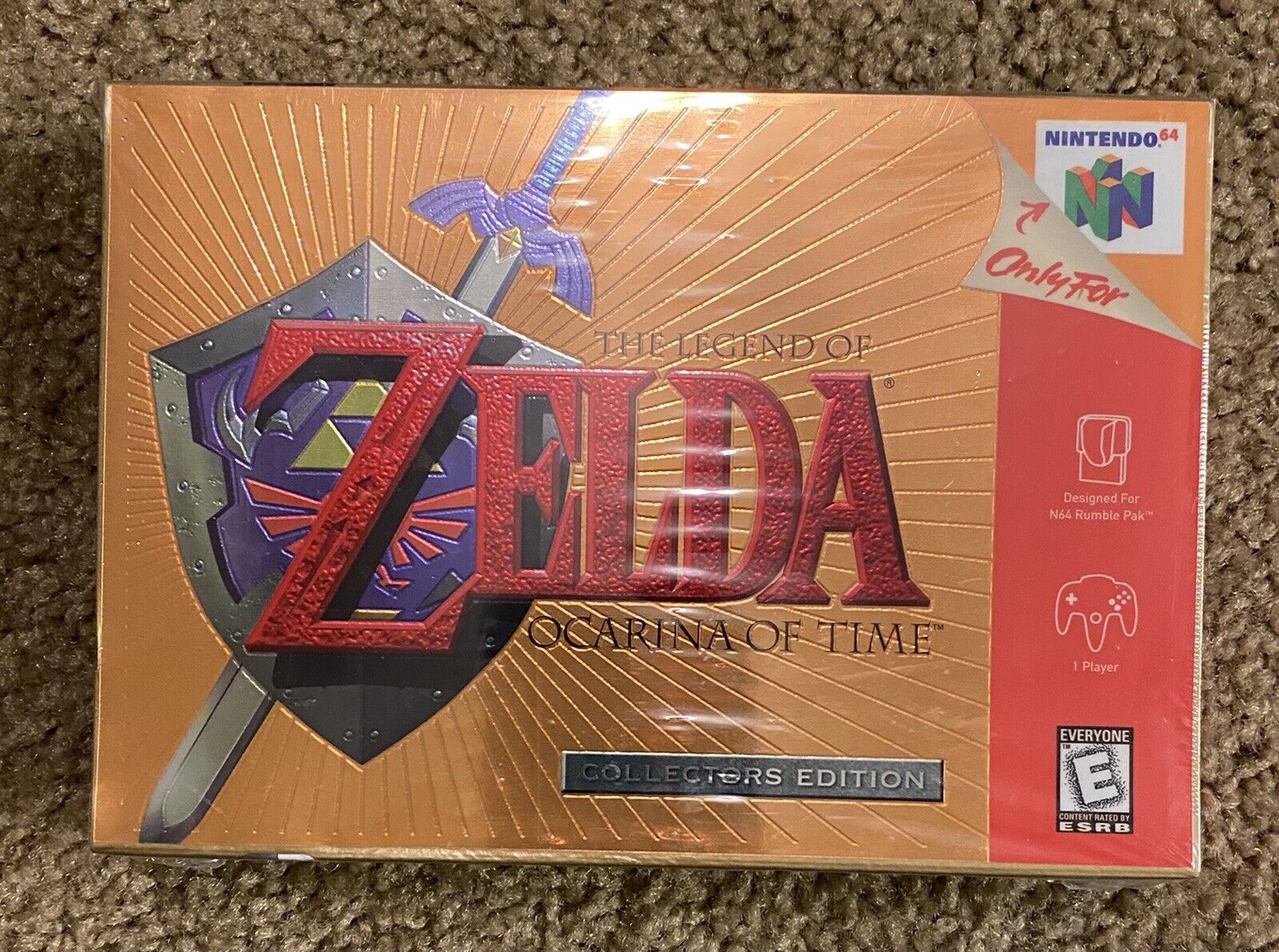 The Legend Of Zelda Ocarina Of Time Collector's Nintendo 64 N64 in Box  *CCGHouse