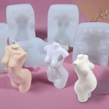 3D Body Silicone DIY Resin Casting Mold Candle Wax Soap Epoxy Making Mould Craft
