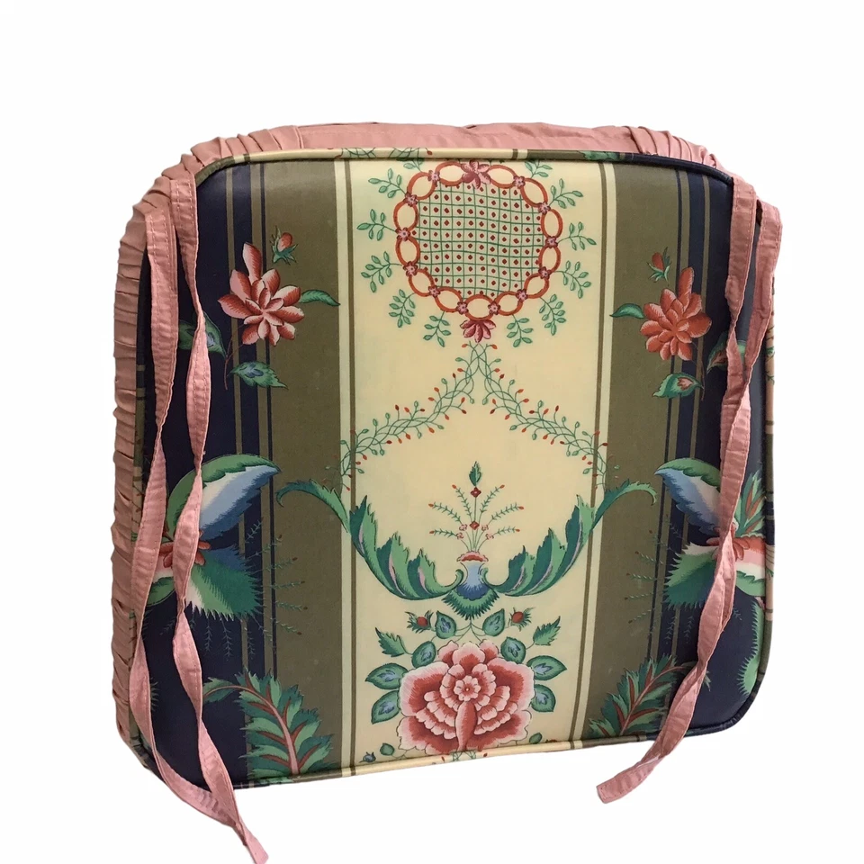 复古座椅靠垫户外椅子 Robert Allen 布料 5 件套防水定制 — 第 4/4 张图片