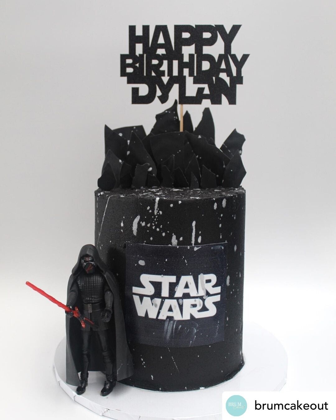 Star Wars Cake Topper - Personalise Name/Age | eBay