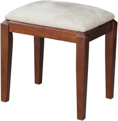Bathroom Vanity Wood Vanity Chair NEW Small Vanity Bathroom Stool